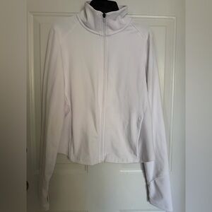 Danskin White Full-Zip Women's Jacket